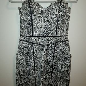 Guess Strapless Dress Size 6